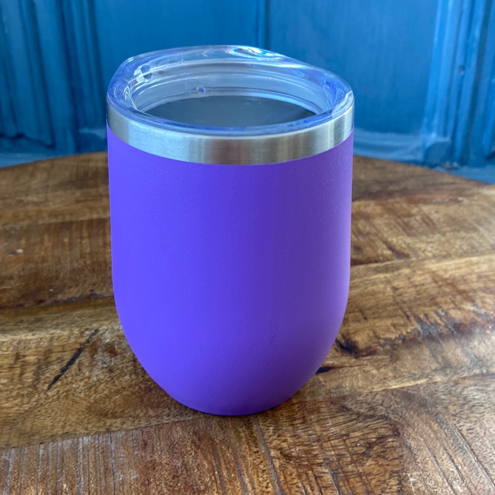Insulated drink tumbler w/ lid